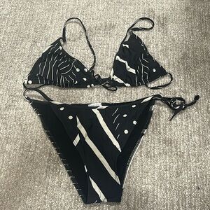 Never worn bikini by Versace.